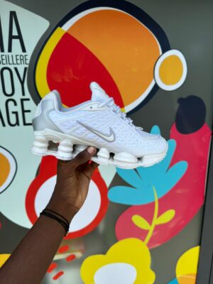 Nike Shox TL "White Metallic Silver"