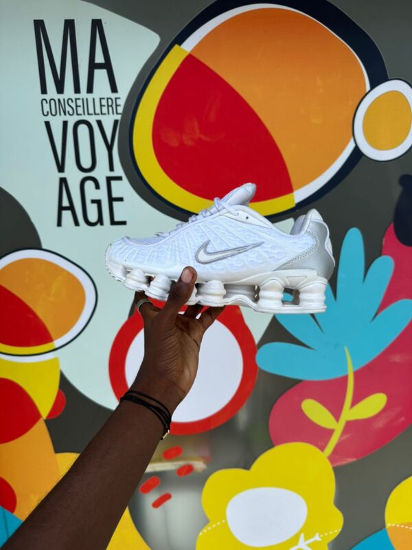 Nike Shox TL "White Metallic Silver"