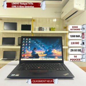 IMG_3392 Lenovo ThinkPad T470s Core i5 6th Génération