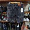 Short Denim Gris "Destroyed Gothic"