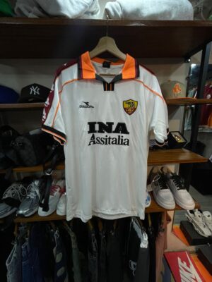 Maillot Vintage AS Roma – Édition Diadora "INA Assitalia" (Années 90/00)