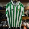 Maillot Rétro Real Betis Balompié - Édition Vintage Kappa (Rayures Vertes et Blanches)
