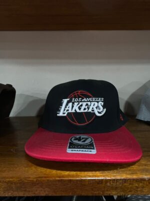 Casquette '47 Captain Snapback Los Angeles Lakers – Noir & Bordeaux