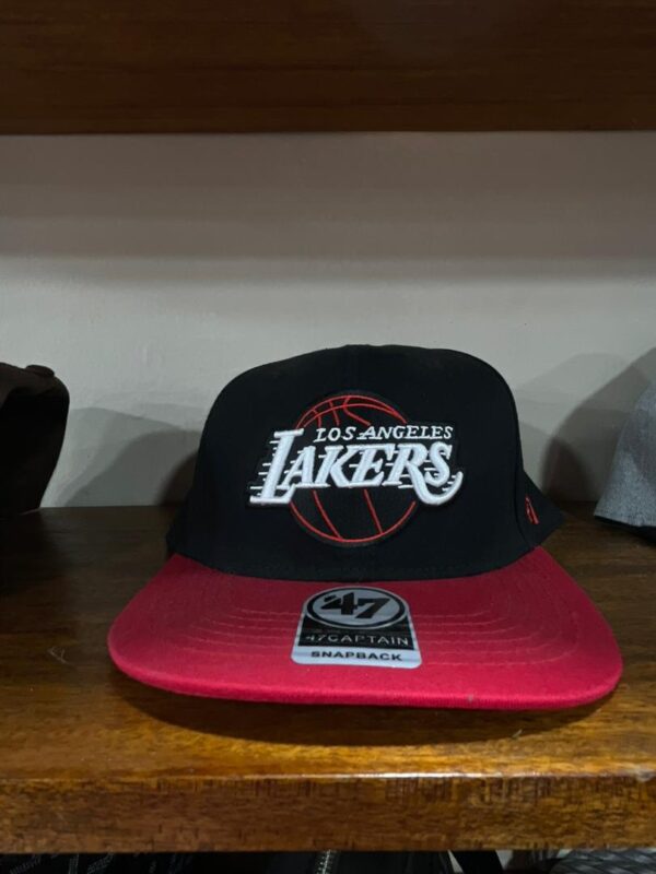 Casquette '47 Captain Snapback Los Angeles Lakers – Noir & Bordeaux